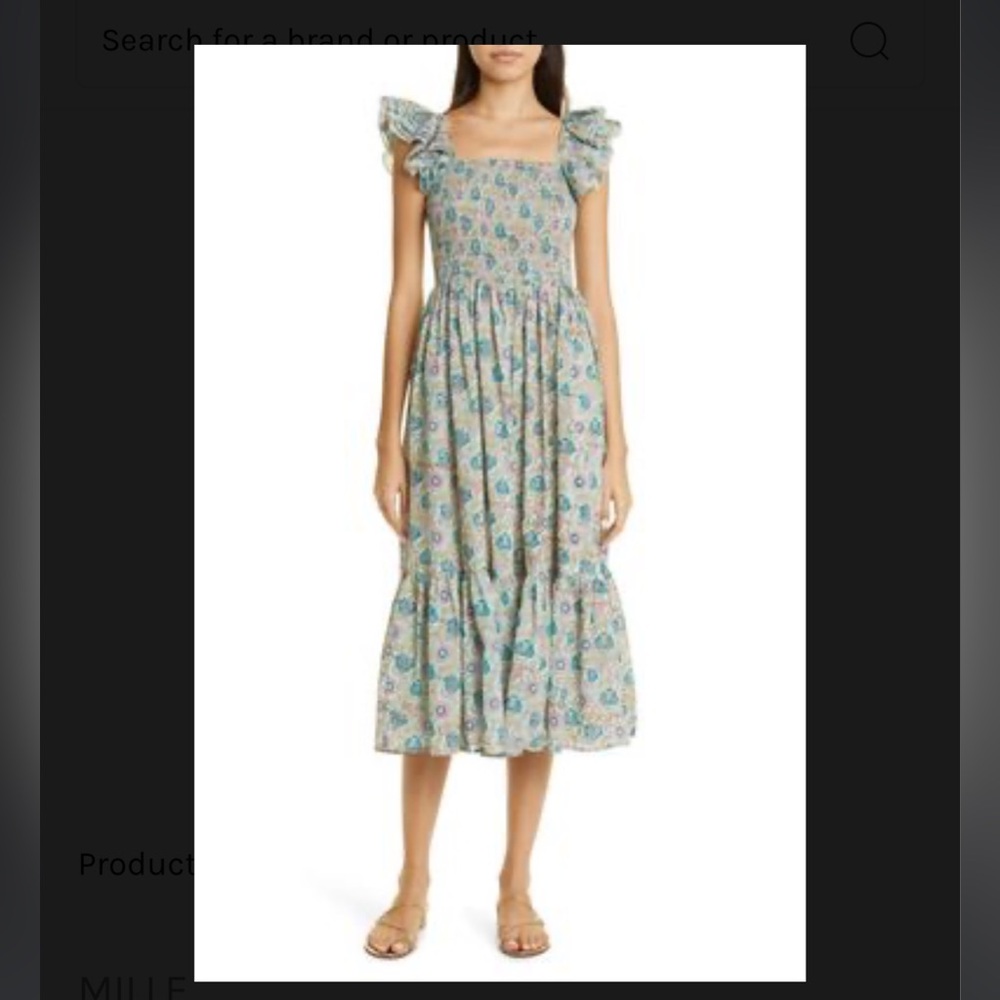 Mille “Olympia” midi dress